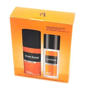 Absolute Man Gift Set (3.6 oz Deodorant Spray + 2.5 oz Body Fragrance) by Bruno Banani