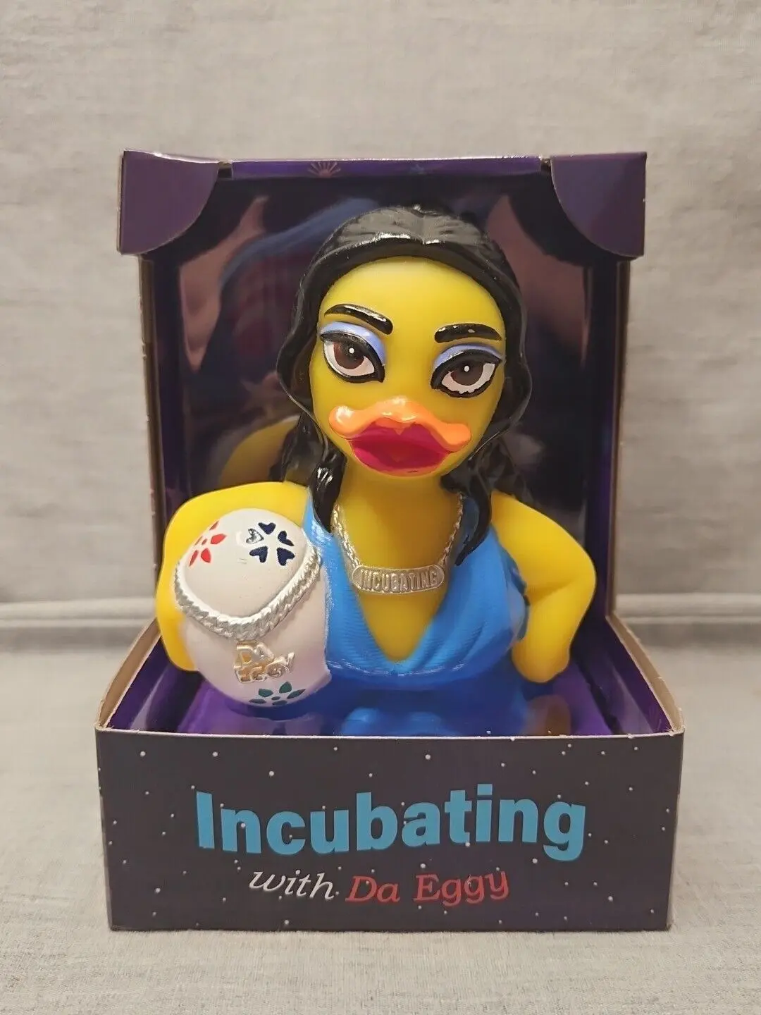 Celebriducks Incubating Rubber Duck Collectible New in Box Pop Music