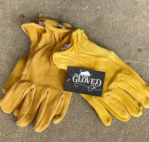 Women's Leather Chore Gloves