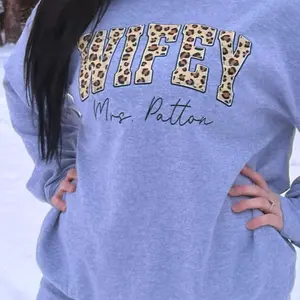 Wifey Sweat Pant Set Gildan Brand