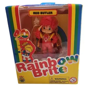 40th Anniversary Rainbow Brite Series 1 - Red Butler Figure - 2.5' Inch