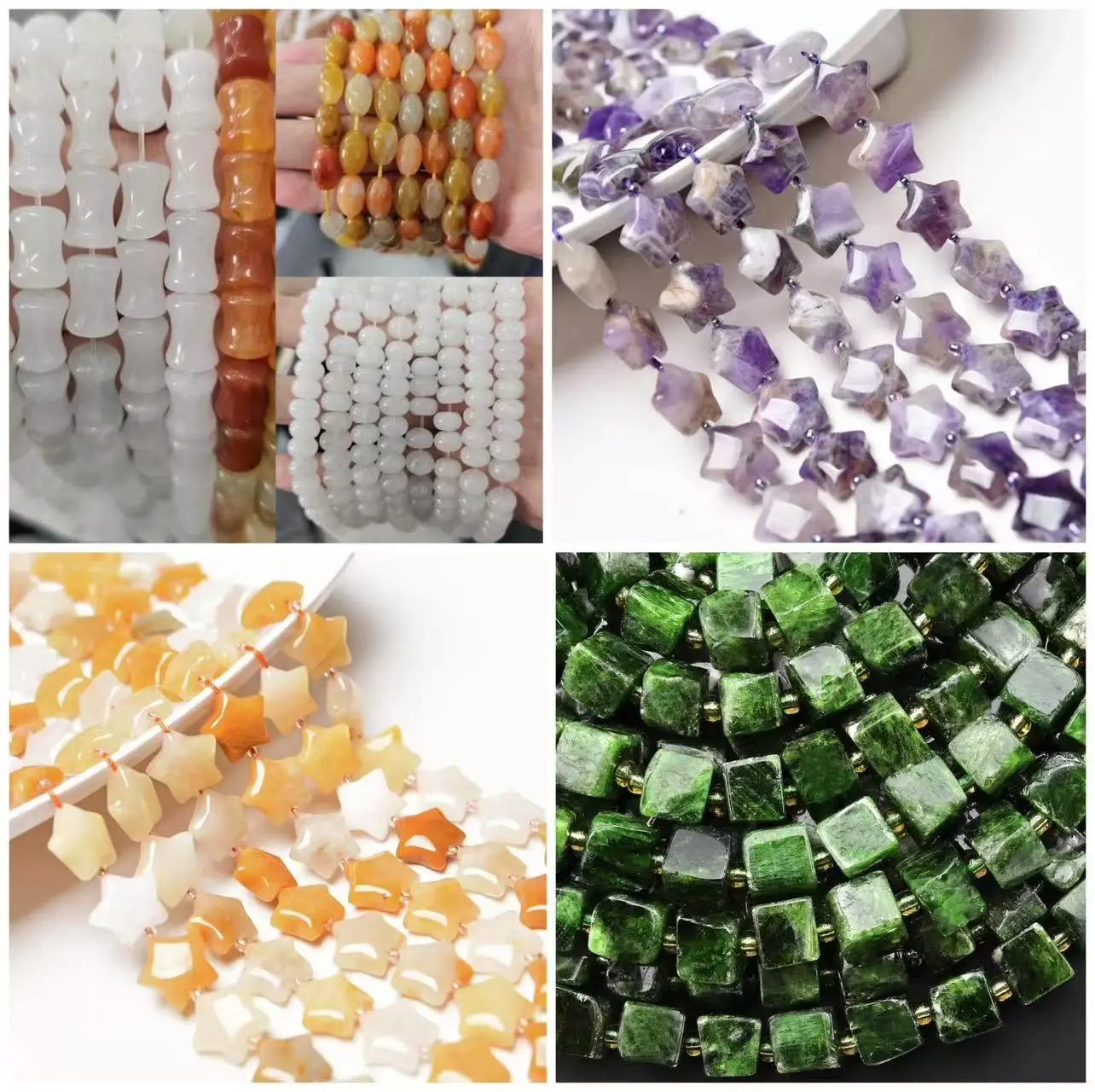 【Irregular Shape】Crystal Strand Beads collection by Ray Crystal