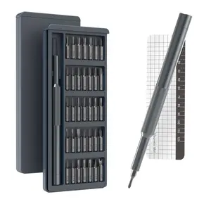 37in1 Small Precision Screwdriver Set, Professional Magnetic Mini Repair Tool Kit for Phone, Computer, Watch, Laptop, Macbook, Ring Doorbell, Eyeglass, Electronic, [Bearing Steel] Screw Driver