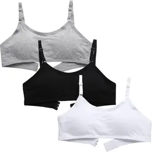 Teen Girls Training Bra Wireless Starter Sports Bras with Removable Padding Bralette for 10-16 YearsWomen's clothing2026