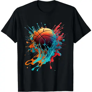 Basketball Splash Baller Basketball Player Team Player T-Shirt