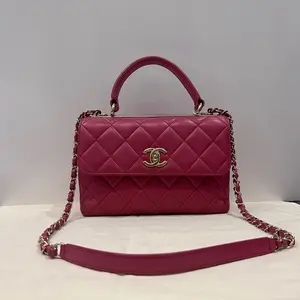 Pre-owned CHANEL TrendyCC pink bag 2018 |19929338WWLHD