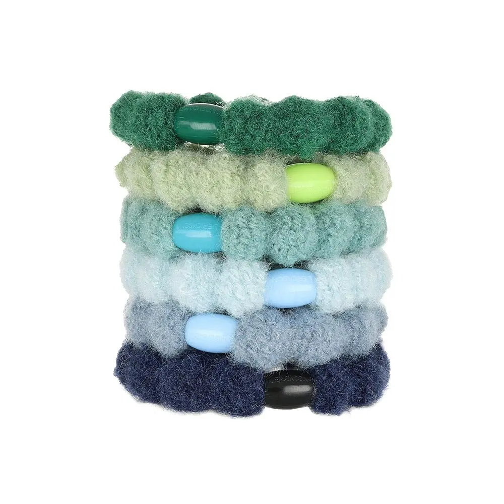 Knit Pony, 6 Pack Soft Hair Ties