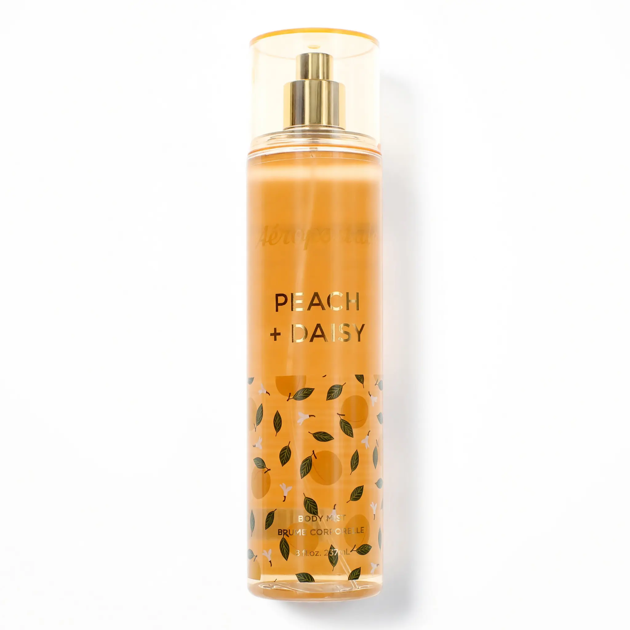Aeropostale Peach & Daisy Women's Body Mist Spray - 8 fl oz Single Bottle (Bath & Body Care Moisturizer)