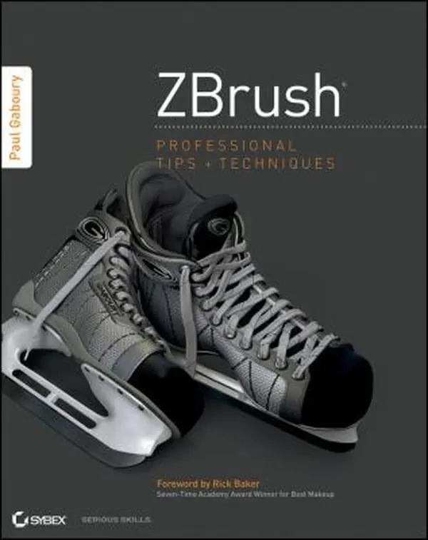 USED Book - ZBrush Professional Tips and Techniques by Paul Gaboury (Paperback) - english