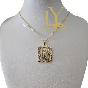 LaYaiBoutique Chain with Virgin 14k gold plated HIGH QUALITY