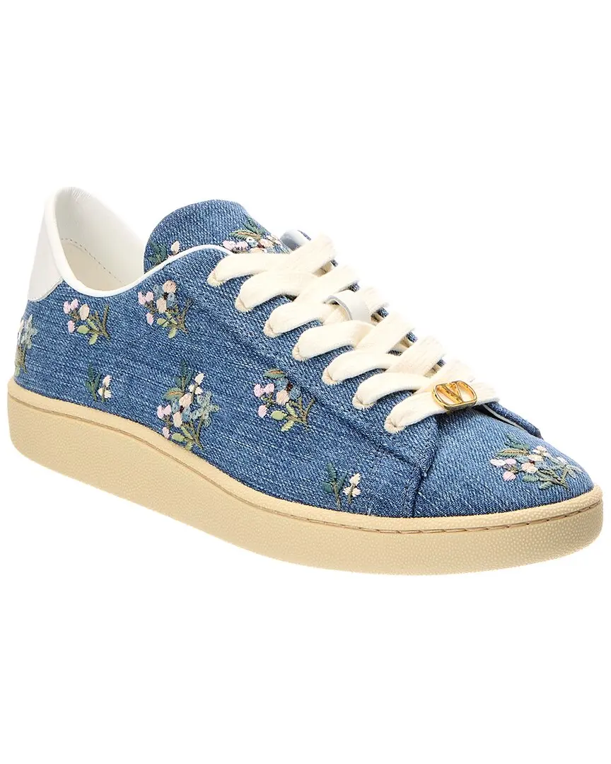 Valentino Roycoo Trainer Denim Sneaker