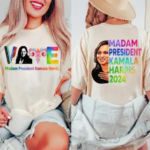 Kamala Harris Madam President Presidential Election 2024 Shirt, Vote Madam President Sweatshirt, Hoodie, Unisex Shirt, Gift for Women, Gift For Men, Full Colors, Full Sizes