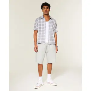 Hollister At-The-Knee Baggy Fleece Shorts