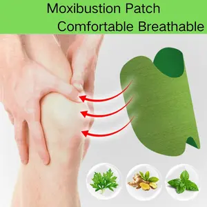 Knee Patches, 48pcs Natural Knee Patch, Natural Herbal Patches,Warming Herbal Patches for Knee Joint Neck and Back