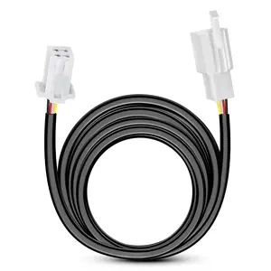 Nilight 22AWG 5Feet Plug-and-Play Dual Control Switch Wiring Harness Extension Kit, Off-Road Compatible, for Dual-Mode Auxiliary Lighting (LED Bar, Work Pod, Driving Fog DRL)