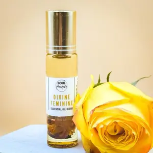 SOUL Manifesta Divine Feminine Essential Oil Blend Comfort Aroma Aromatherapy Wellness Therapeutic natural focus