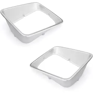 Front Headlight Headlamp Bezel Housing Cover Pair For Freightliner FL50 FL60 FL70 FL80 FL106