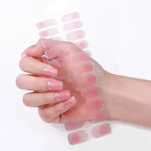 No Bake Gel Nail Strips- Sparkling up