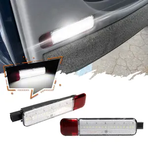 Side Door Courtesy Lights For Chevrolet Silverado Suburban Avalanche Tahoe For GMC Sierra Yukon XL 1500 2500 3500 HD For Cadillac Escalade For Hummer H2 Trucks , Replace OEM # 15021517 15021518