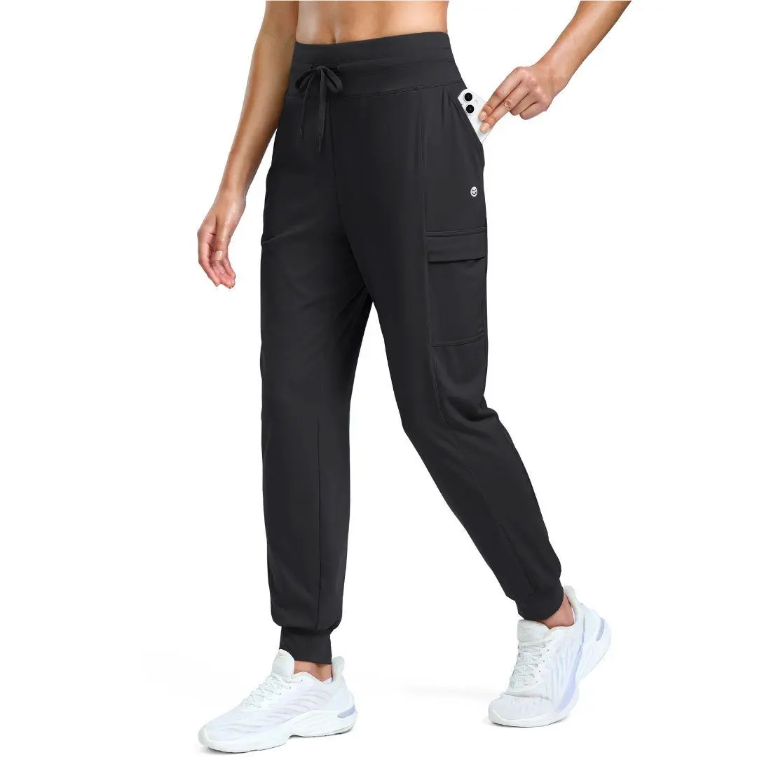 G GRADUAL Women's Buttery Soft High Waisted Joggers, Tapered Sweatpants with 4 Pockets for Lounge, Workout & Travel, Sweatpants For Women
