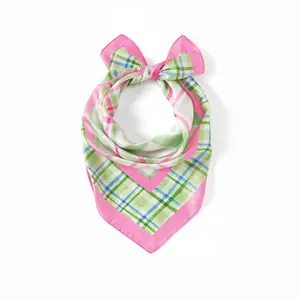 Cider PLAID SQUARE HEADSCARF