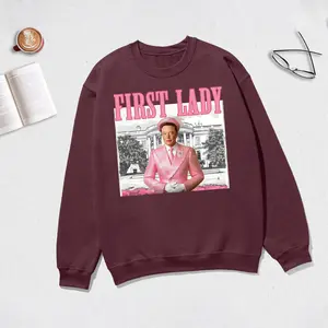 El0n M.u.s.k First Lady 2024 shirt - Unisex Heavy Cotton Tee - Comfort, Basic Casual Fashion