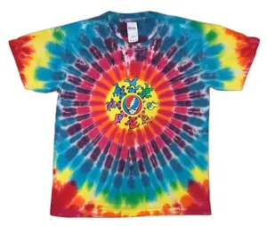 Circle Bears Tie Dye t-shirt Cotton Menswear