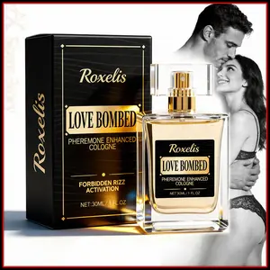 Men's Refreshing Lemon Cologne - Pheromone Enhanced Citrus Cologne - Long-Lasting Fresh Fragrance, One Bottle For All Occasions, 1oz/30ml