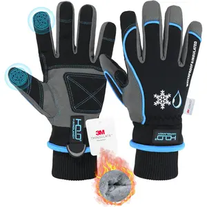 AGS HANDLANDY Winter Work Gloves, 3M Thinsulate Waterproof Insulated Glove for Men Women