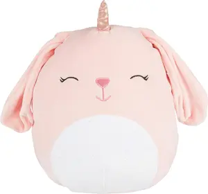 Squishmallows Original Large 12 Inch Legacy The Valentine's Day Bunnycorn - Official Jazwares Plush - Soft, Cuddly Collectible Pink Unicorn Bunny Stuffed Animal Toy - Gift for Boys, Girls, & Kids