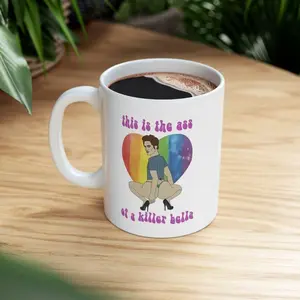This is the Ass of a Killer Bella Mug - Edward Cullen & Bella Swan, Funny Twilight Merch, Perfect Twilight Gift, Robert Pattinson Mug