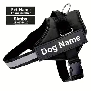 Dog Harness Heavy Duty Pet Vest to Prevent Tugging, Pulling, or Choking, Training and Walking