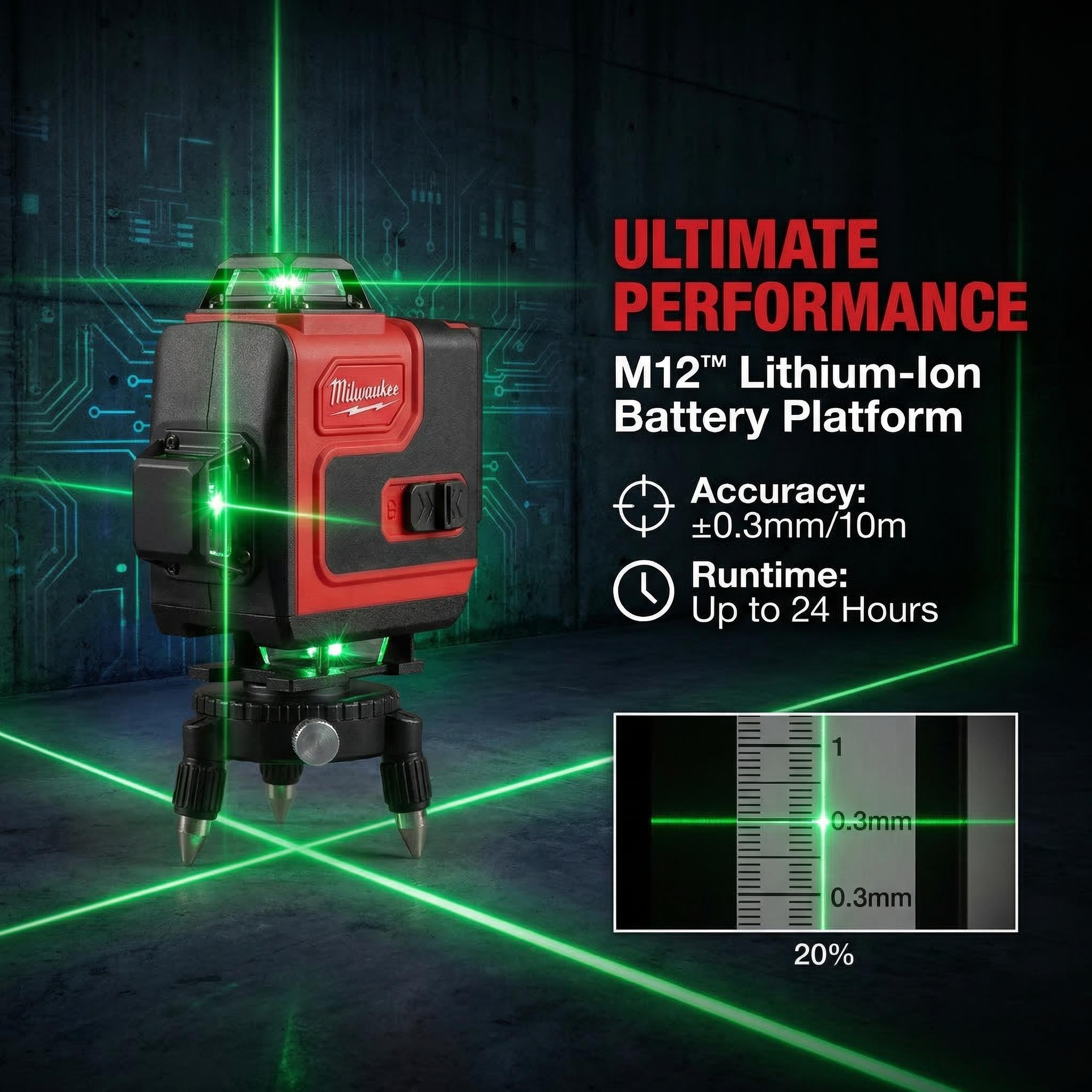 Milwaukee 16 Line Laser Level