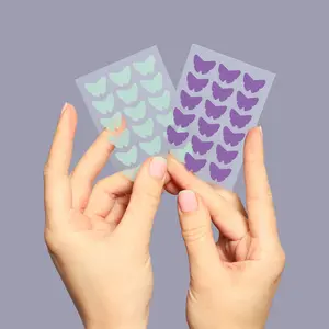SpaLife Butterfly Hydrocolloid Pimple Patches - 36 Count - Acne Skincare