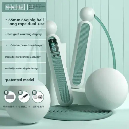 Glacier Blue (Long Rope + Big Ball)