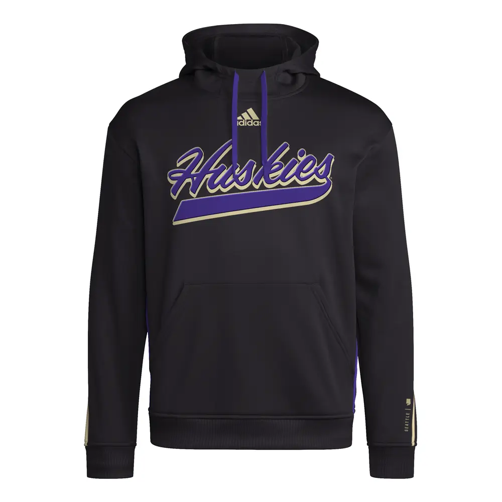 adidas Mens Uw Graphic Hoodie Casual Outerwear Casual - Black