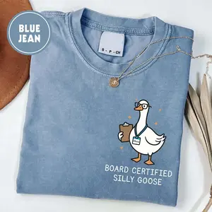 Silly Goose Behavior Analyst T-shirt, Behavior Analyst shirt, Behavior Therapy Gift For BCBA Behavior Therapist Tech