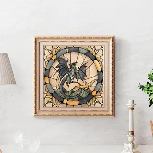 Fourth Wing Fantasy Art Print - Violet Sorrengail, Tairn, Riorson Dragon Rider, Basgiath War College Themed, Multi-Size Bordered Paper Wall Decoration, Artistic Photo, Booktok Bookish Gift for Dragon Rider Enthusiasts