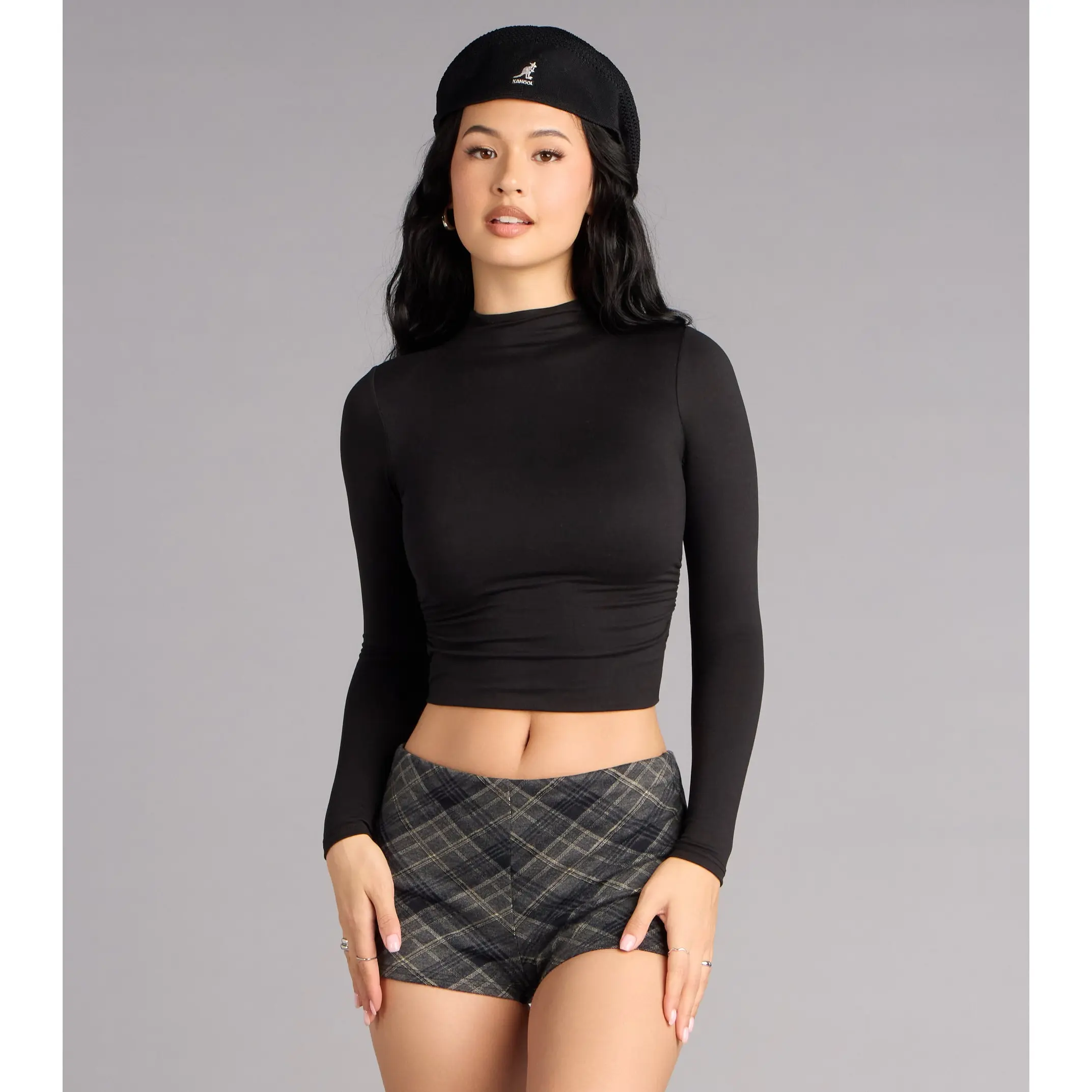 Shirt crop top - TikTok Shop