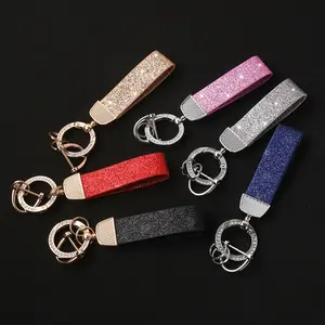 Shiny Keychain Set, Party/gift Cute Bag Charm & Bracelet (6 Colors), Perfect Accessory for Events & Special Occasions