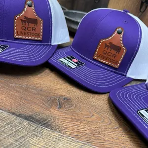 Cow Tag, Ear Tag, Dairy Farm, Cow Farmer, Custom farm hat, Farmer, Rancher, Farming, Cattle Hat, Livestock Hat, Gift, His Her, Dad Hat, Trucker Hat, Country Hat, Farmers hat