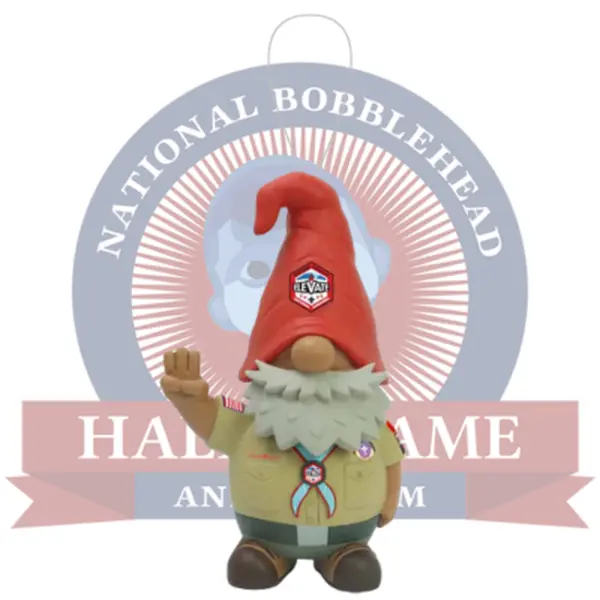 Gnorm Scouting America 2026 National Jamboree Gnome Bobblehead Ornament (Presale)