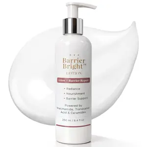Barrier Bright Lotion – Barrier Repair + Brightening Moisturizer for Face & Body | Ceramides, Niacinamide + Tranexamic Acid (250ml)