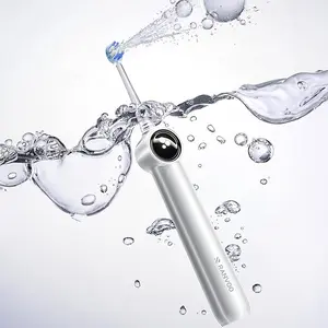 RANVOO AirJet X5 [New-Gen Jet Clean | Max Tartar Removal] Electric Toothbrush, 100% Plaque Removal, Whitening & Gum Care, 60-Day Battery Life, Rechargeable with 3 Pro Brush Heads