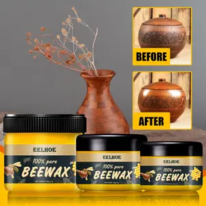 Furniture Brightening Natural Beeswax Polishing Beeswax Waterproof and Wear-Resistant Wood Floor Care Beeswax