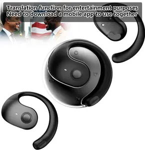 Upgraded Bluetooth earphones for comfortable wearing-Bluetooth Wireless Earphones for Christmas Gifts NEW Earphone Wireless Bluetooth 5.4 OWS Waterproof Sport Headsets Support Playing Music Headphones Noise Reduction Headphones with Mic