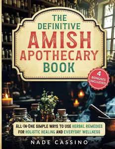 The Definitive Amish Apothecary Book: All-In-One Simple Ways to Use Herbal Remedies for Holistic Healing and Everyday Wellness Paperback