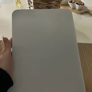 3PCS Stainless Steel Cutting Board Set S+M+L Sizes Food-Grade Metal Chopping Boards for Meat Vegetables & Ultrathin & Durable, Portable & Rust-Resistant Easy to Clean More Edge-Smoothing Kitchen Tools - Kitchenware