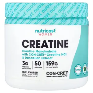 Nutricost Women, Creatine, Unflavored, 5.7 oz (159 g)
