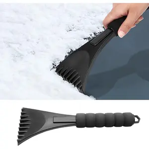 Ice Scrapers for  Windshield, Scratch Free Winter Snow  with  Handle, Scrape Frost and Ice, Universal for , SUV,  (Black)